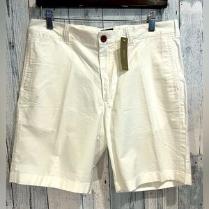 NWT men’s J Crew white cotton shorts